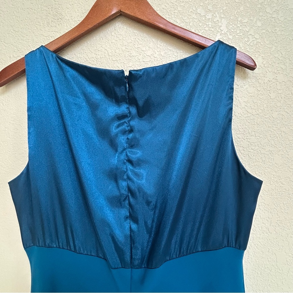 Evan Picone Teal Midi Dress - Picture 5 of 6